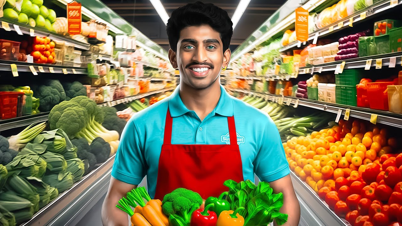 LIVING THE RETAIL Life in Supermarket Simulator