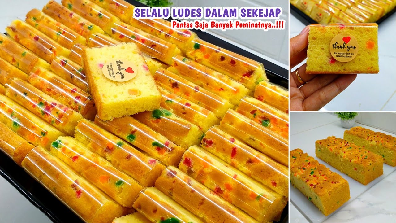 TERLALU ENAK 😍 Siapa Sih Yg Ngga Suka_Ide Jualan Untuk Pemula 100% Berhasil_RESEP BOLU SUKADE