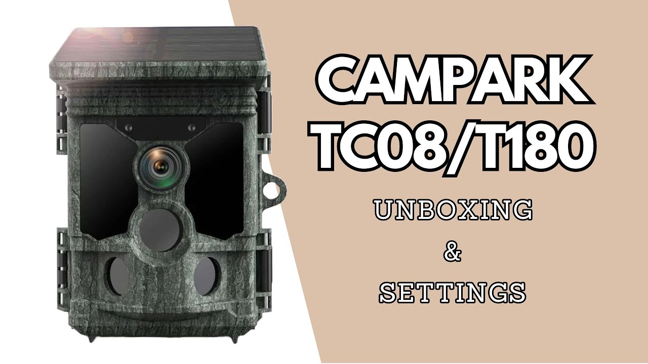 Campark TC08: Unboxing & Settings