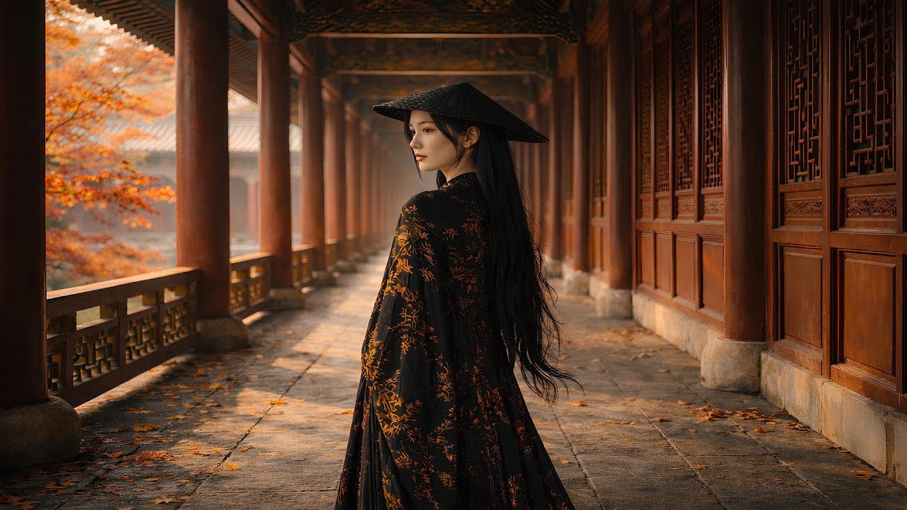 Chinese Zen Music in Silent Corridors｜Flute Meditation [WORK&STUDY]