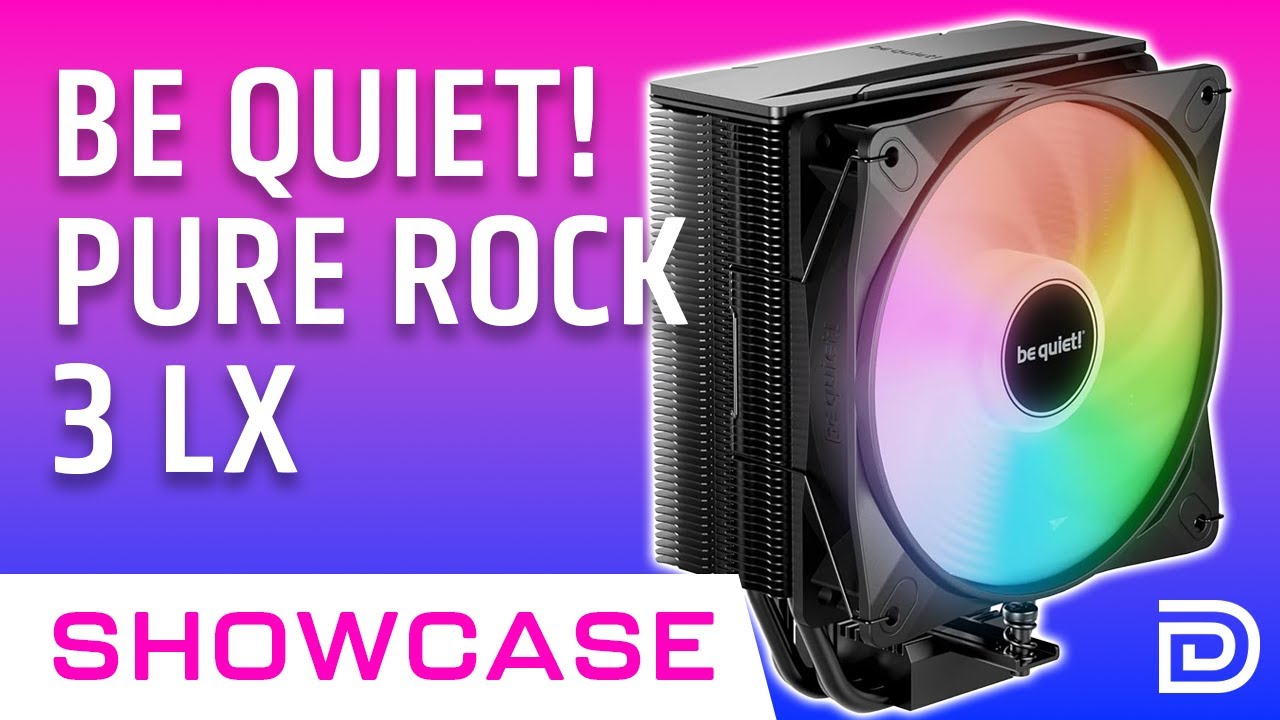 be quiet! Pure Rock 3 LX Showcase – Silent, Cool, and Colorful!