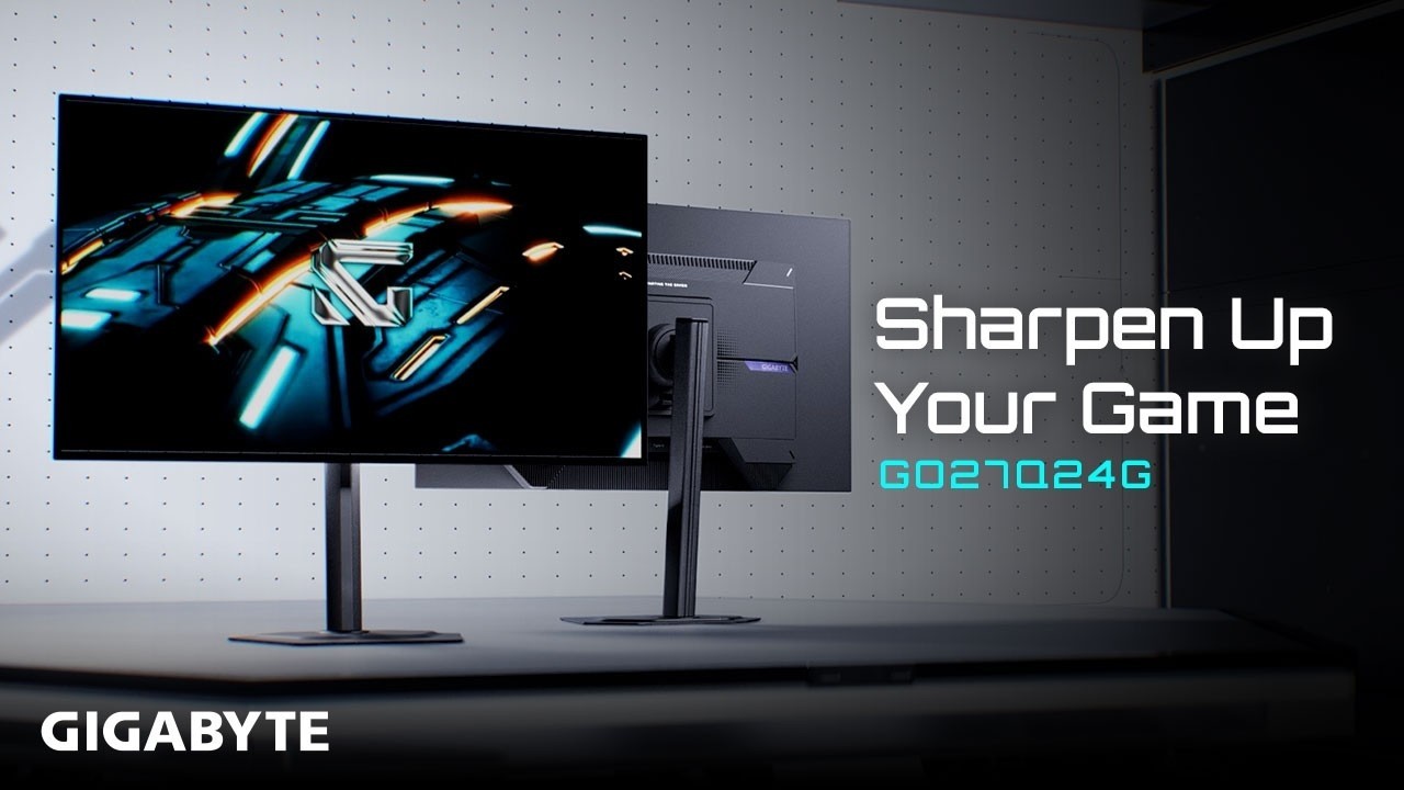 GIGABYTE GO27Q24G -  Sharpen Up Your Game | Official Trailer
