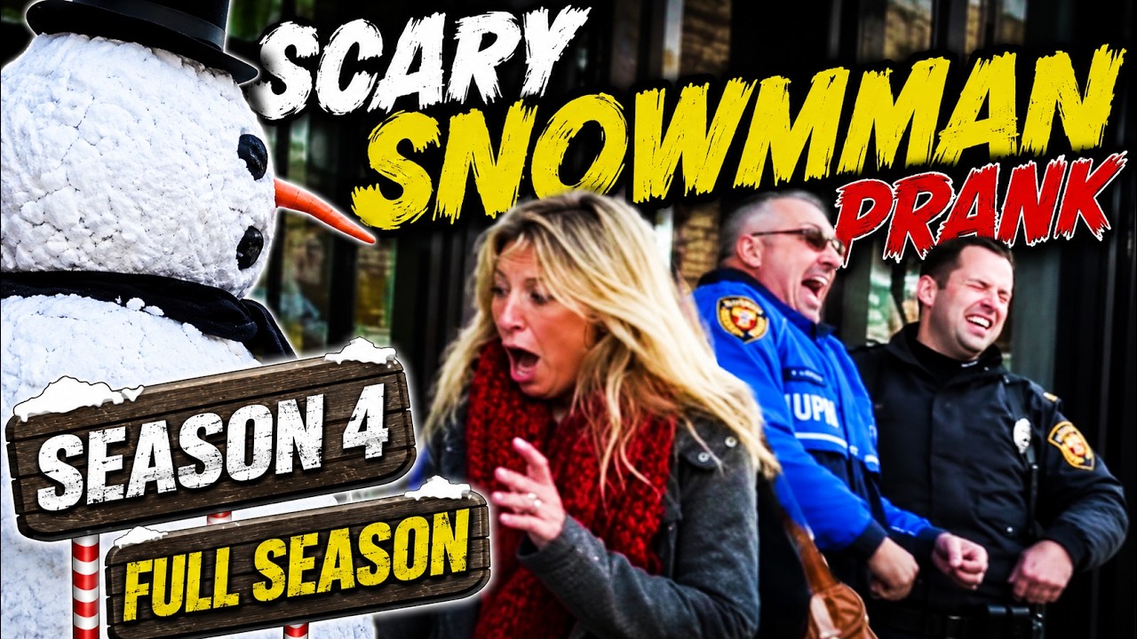 Scary Snowman Prank Season 4