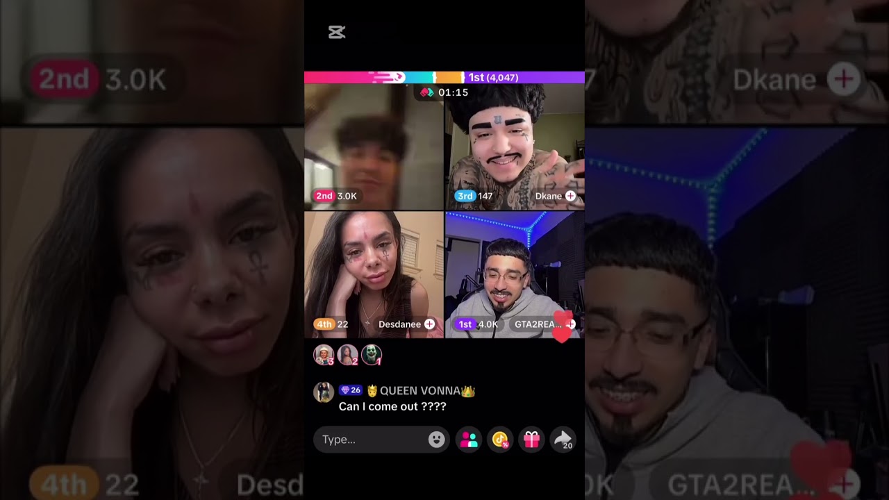 Santos w others / Anti Tatted w Allison Mae Thursday TikTok lives - more of both @ links in comments