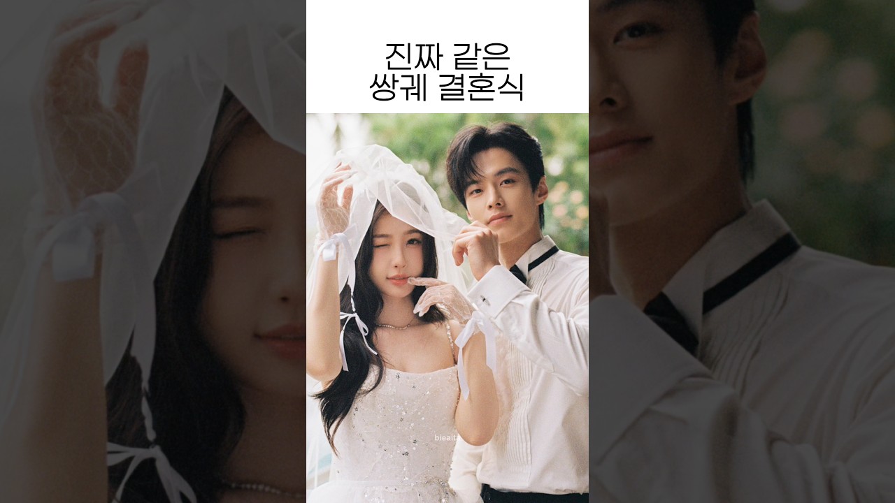 진짜 같은 쌍궤 결혼식 #위슈신 #우서흔 #虞书欣 #YuShuxin #EstherYu #하여 #何与 #쌍궤 #双轨