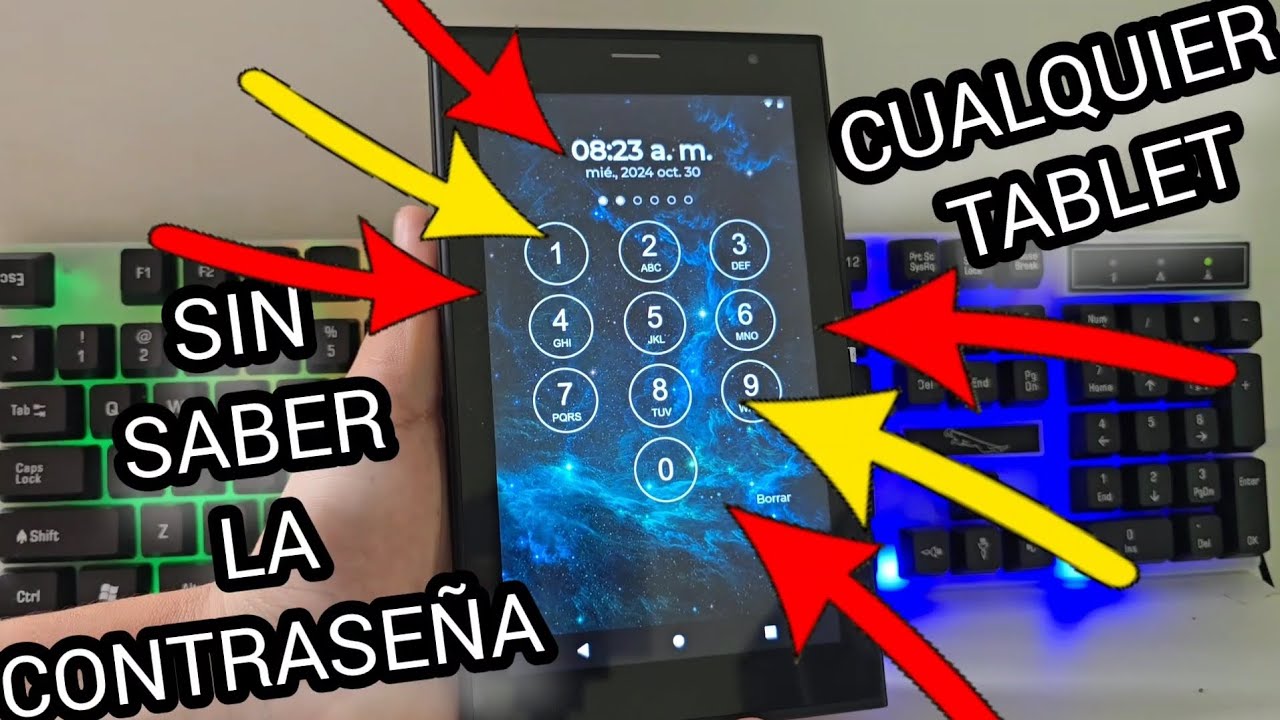 Como desbloquear una tablet sin contraseña sin formatearlo