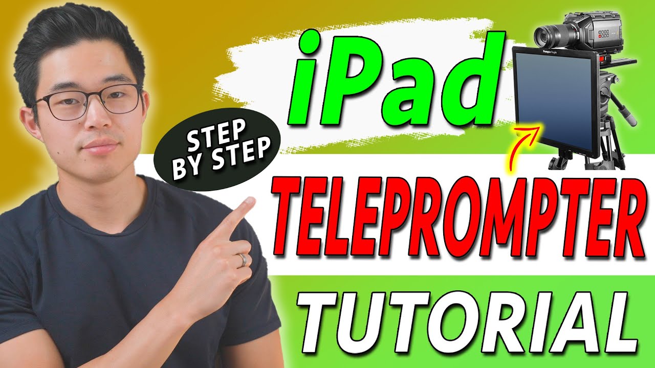 How To Use Your iPad As a Teleprompter (Step by Step Guide)