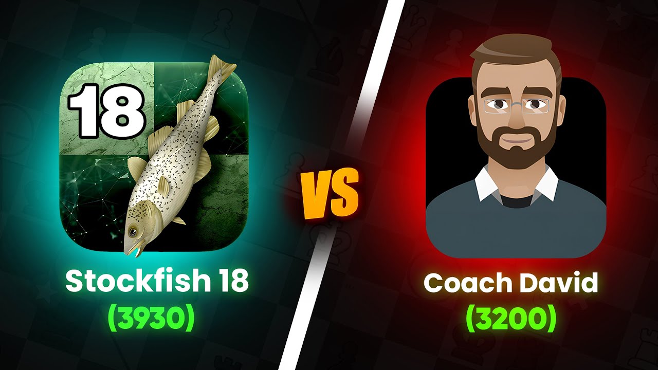 When Stockfish 18 Meets Coach David 🔥😎