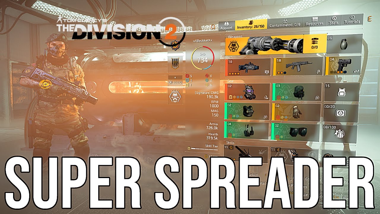 The Division 2 | Scorpio Status Effect Build | Eclipse Protocol Build | CC Build | Vile Mask Build