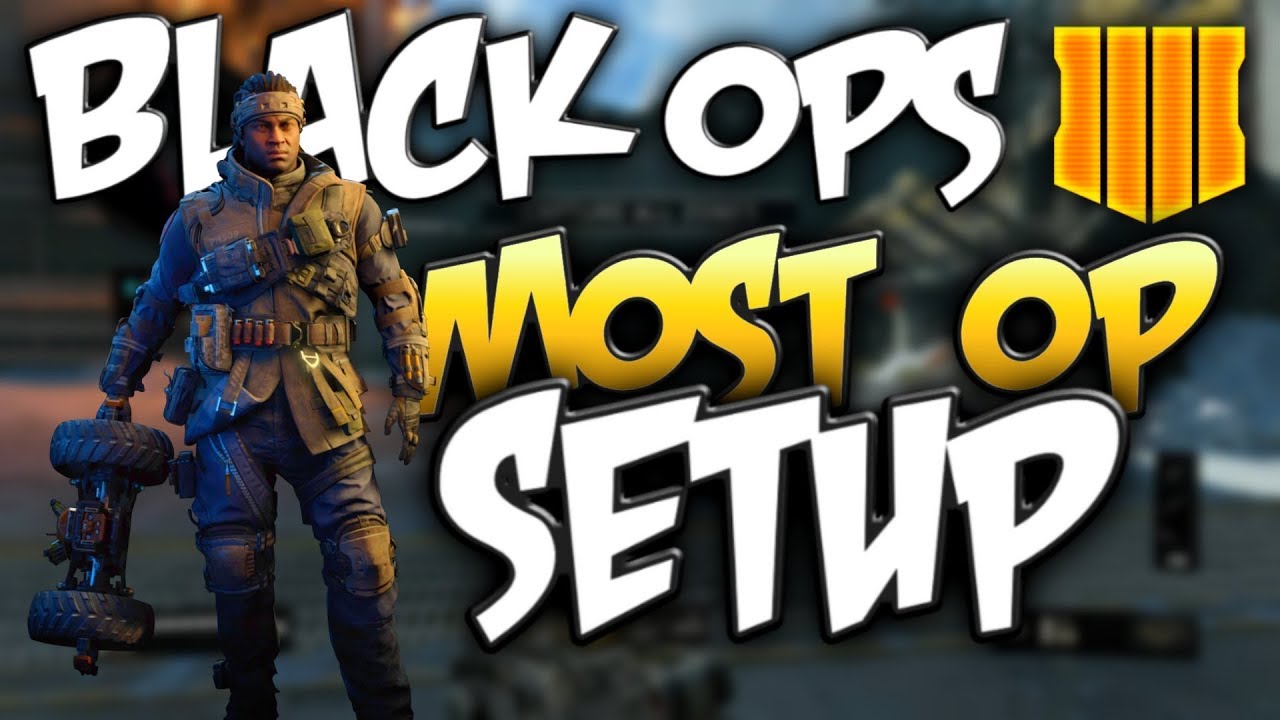 THE BEST CLASS SETUP IN BO4 - OVERPOWERED BO4 CLASS! [Black Ops 4 BEST SETUPS]
