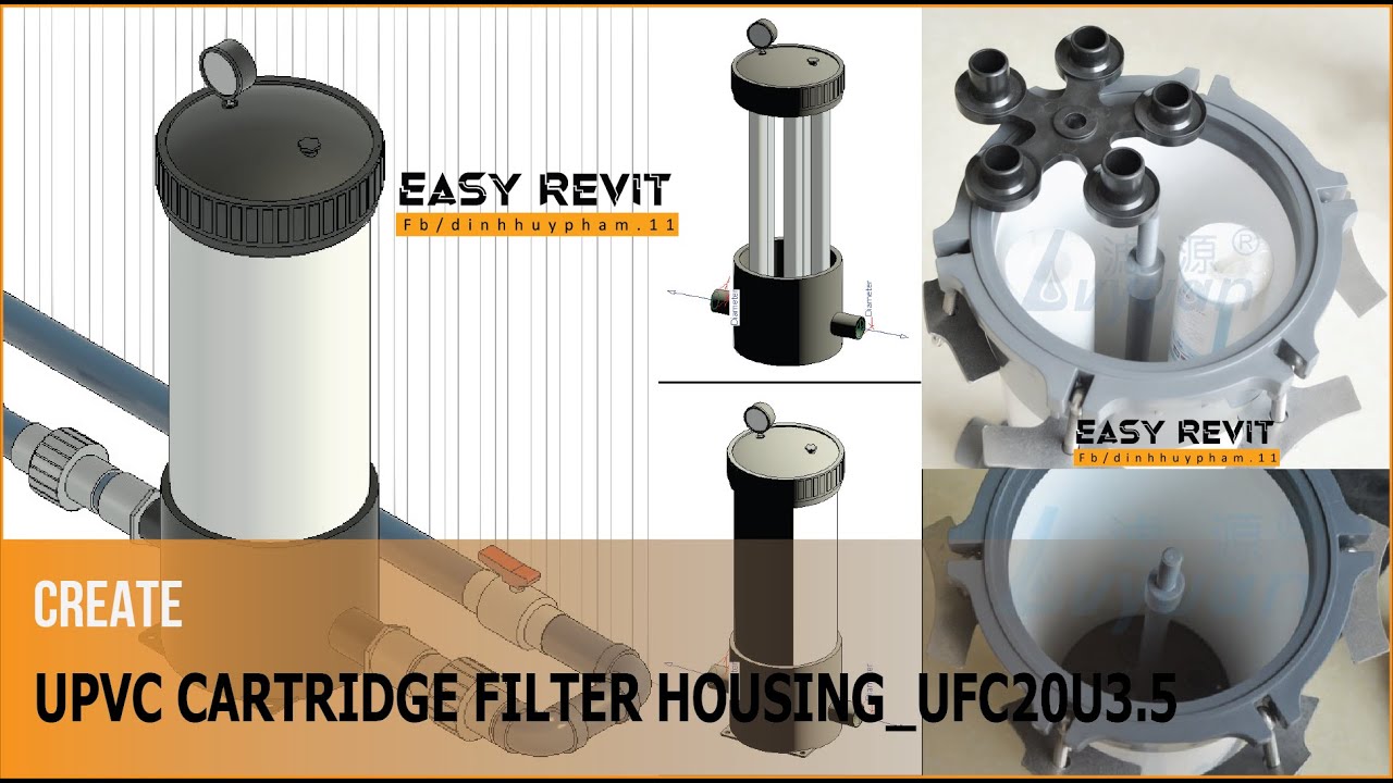 CREATE UPVC CARTRIDGE FILTER HOUSING UFC20U3 5