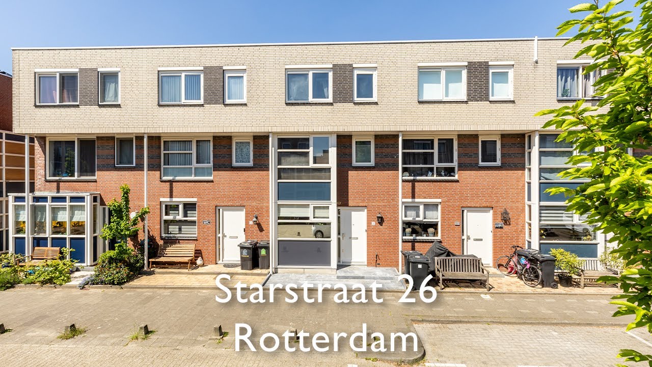 Ruime tussenwoning met 3 slaapkamers in Oud-IJsselmonde | Startstraat 26 Rotterdam