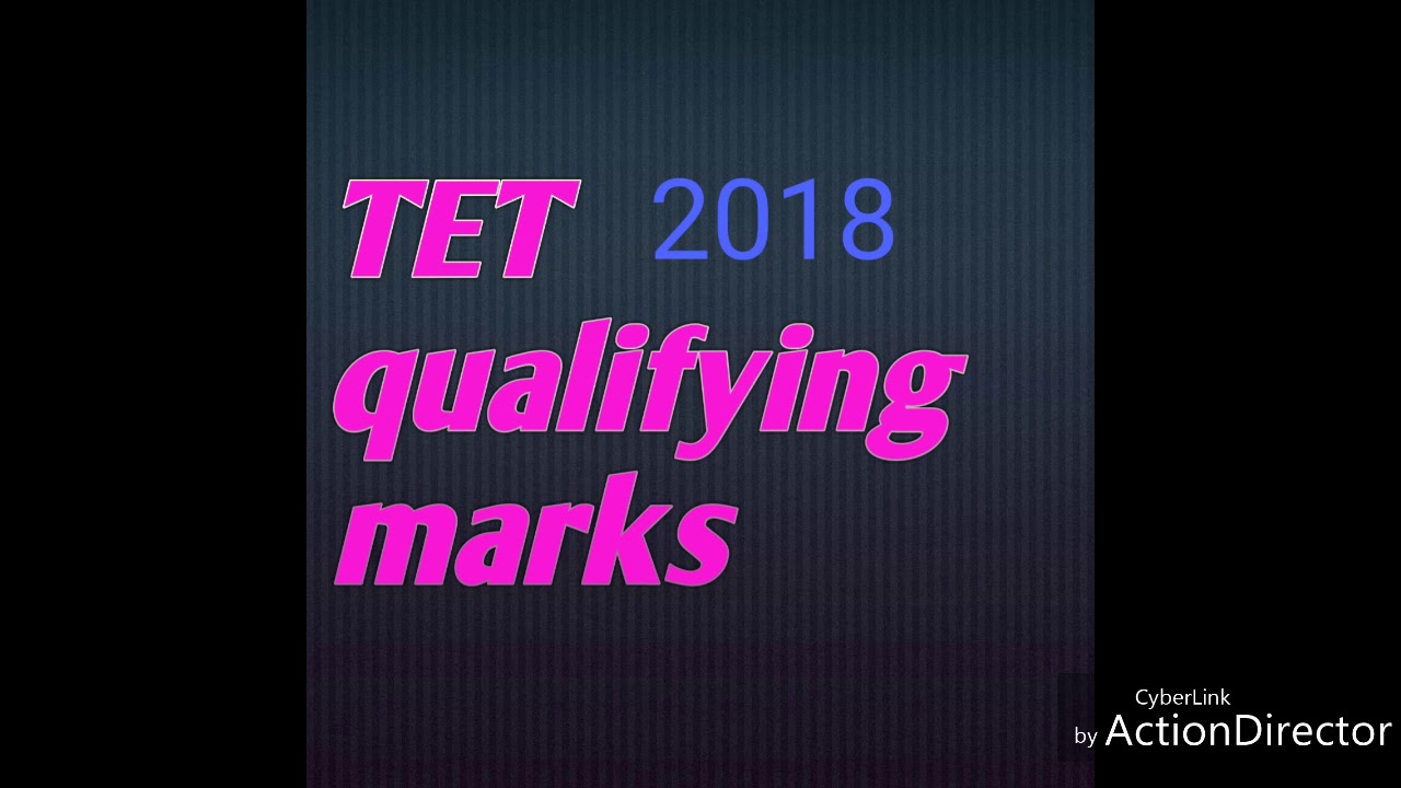 APTET 2018 qualifying  marks