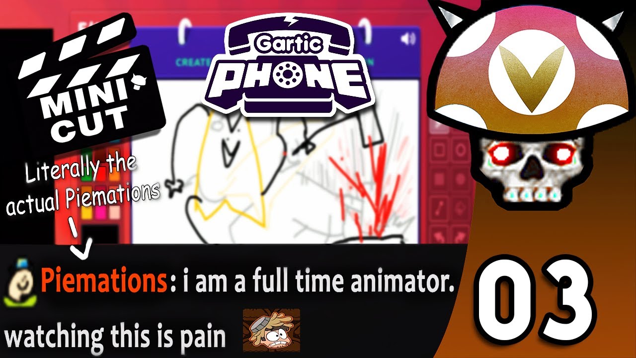 [Vinesauce] Joel - Gartic Phone Highlights ( Part 3 )