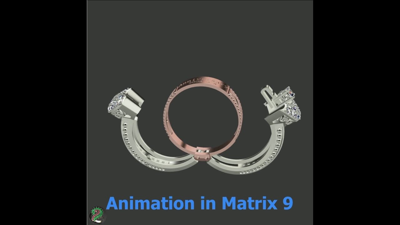Animation in matrix 9