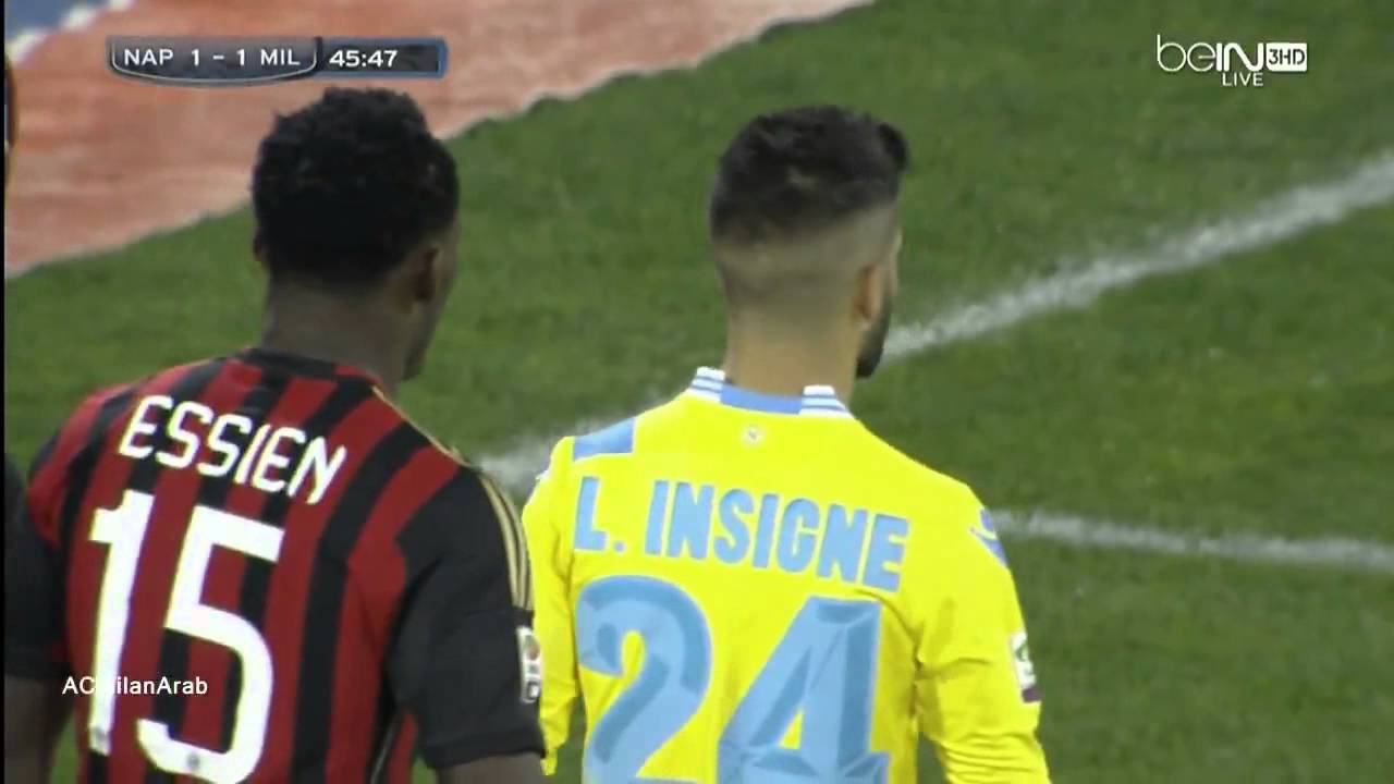 Napoli 3-1 AC Milan 2013/2014 | Full Highlights Arabic Comm.