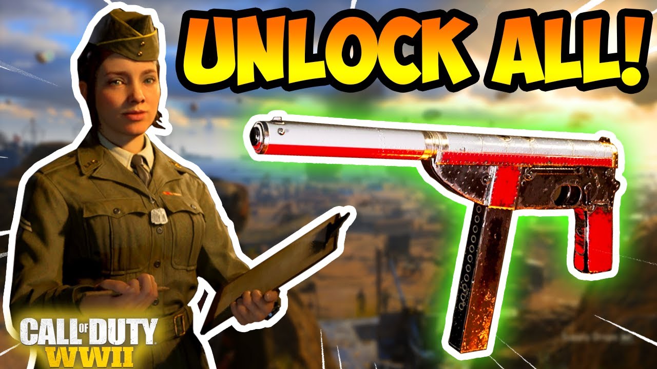 Разблокируйте ВСЕ DLC-оружие в COD WW2 БЕСПЛАТНО!
