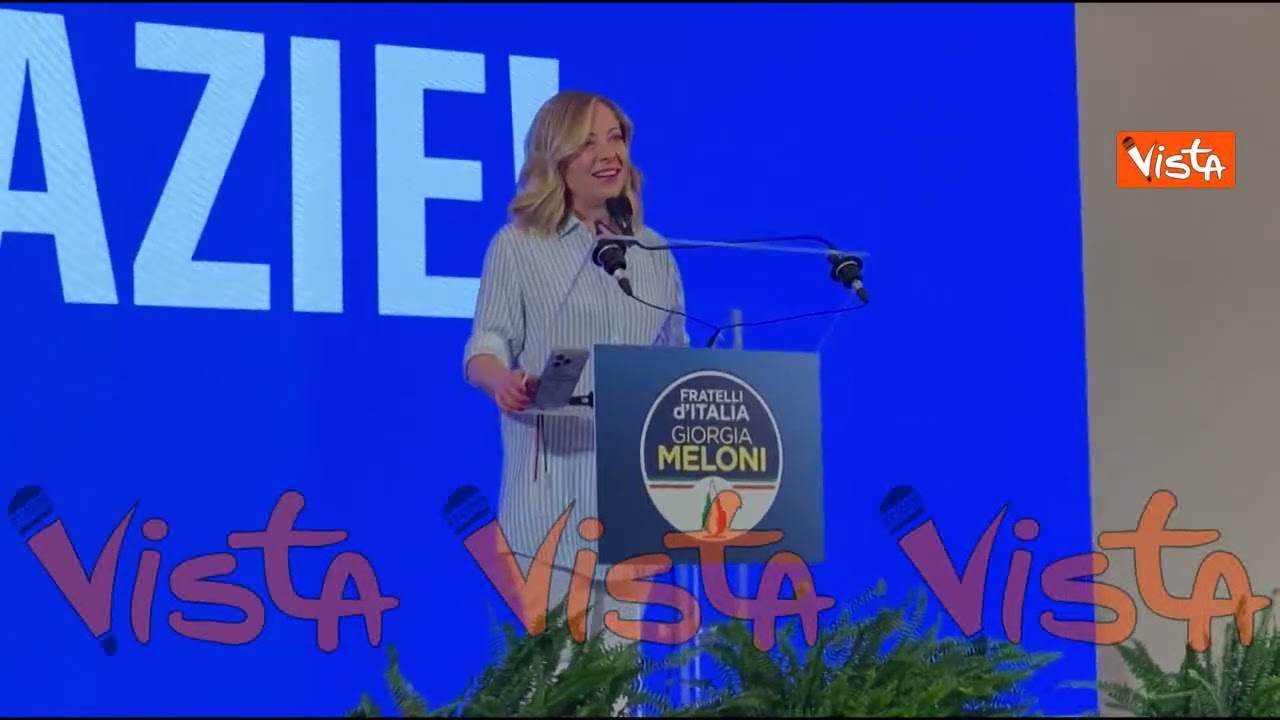 Il primo commento di Giorgia Meloni dopo le Europee - INTEGRALE