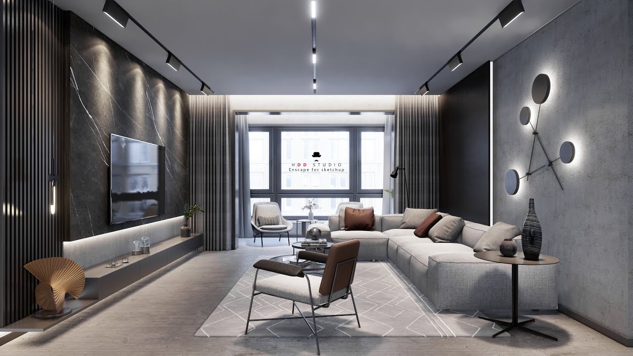 Enscape for sketchup┃Fine Greys Restaurant