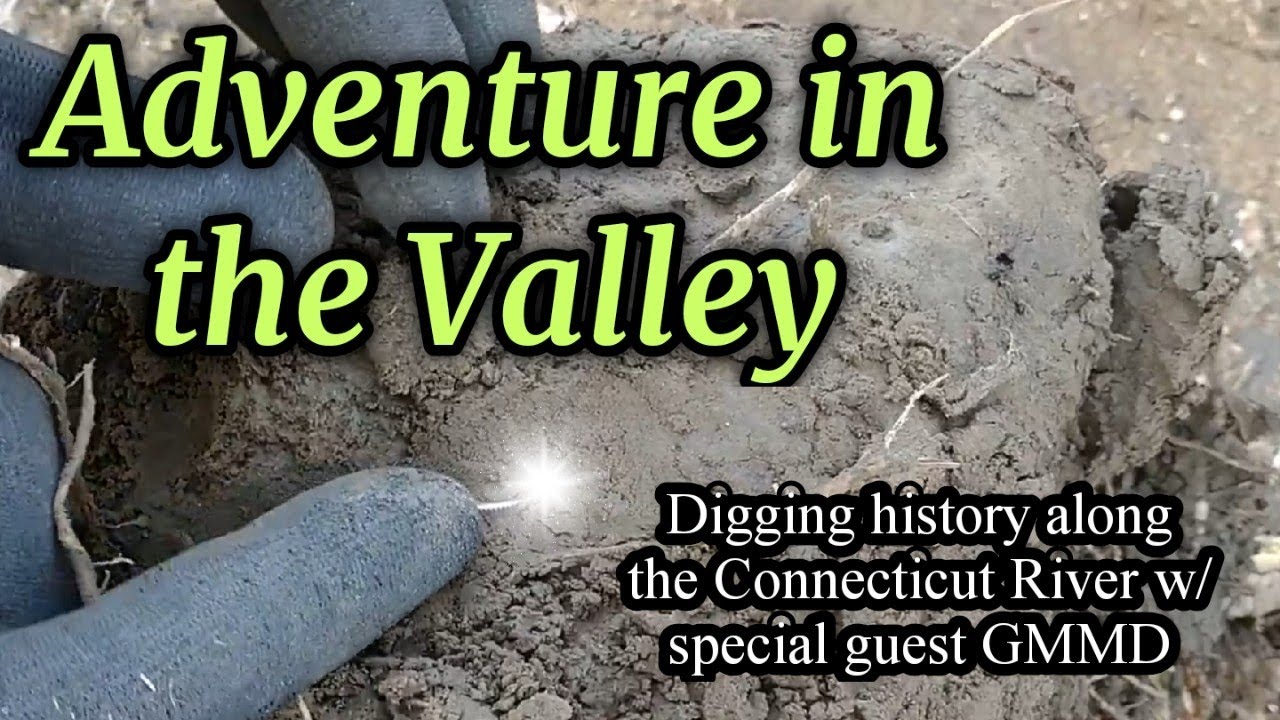 US SILVER! Digging history along the Connecticut River w/ Brad from GREEN MOUNTAIN METAL DETECTING