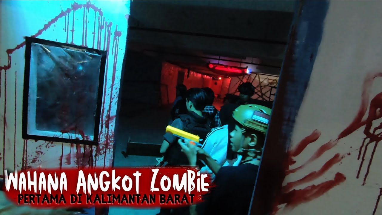WAHANA ANGKOT ZOMBIE‼️UJI NYALI TERPOPULER DI PONTIANAK