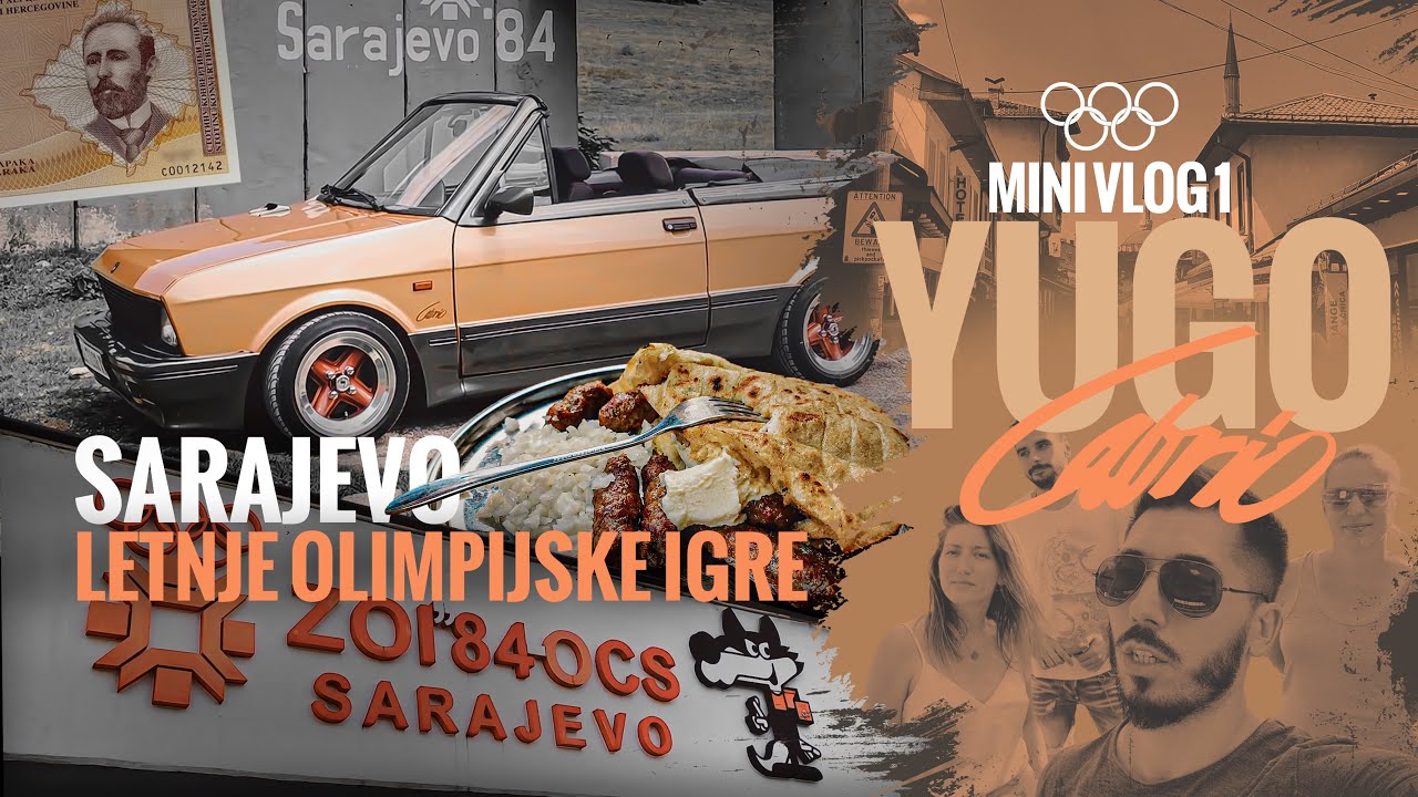 YUGO Cabrio i letnje Olimpijske igre - Sarajevo 2K22 