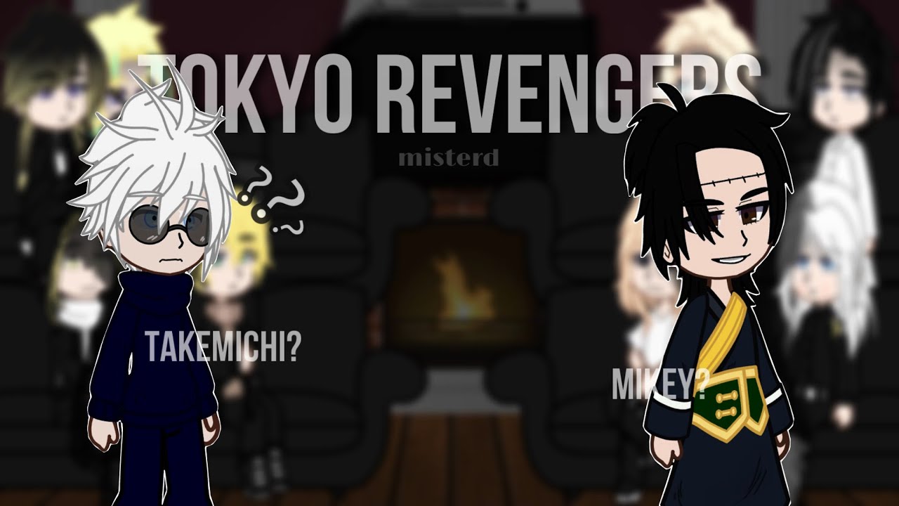 Tokyo revengers react to Takemichi as Gojo Satoru and Mikey as Geto Suguru | tr&jjk | ship [eng/rus]