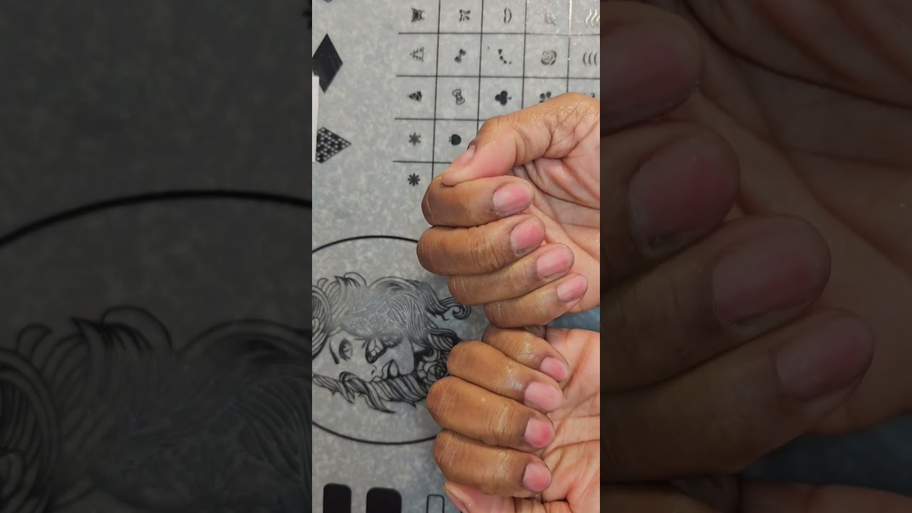 Natural Nail Journey | Day 1| Man-hands | Damaged Nails