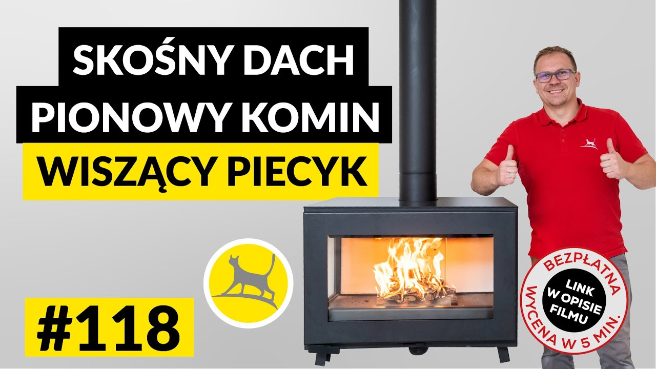 SKOŚNY DACH, PIONOWY KOMIN, WISZĄCY KOMINEK – MONTAŻ KROK PO KROKU CZYLI JAK TO ZROBIĆ DOBRZE #118