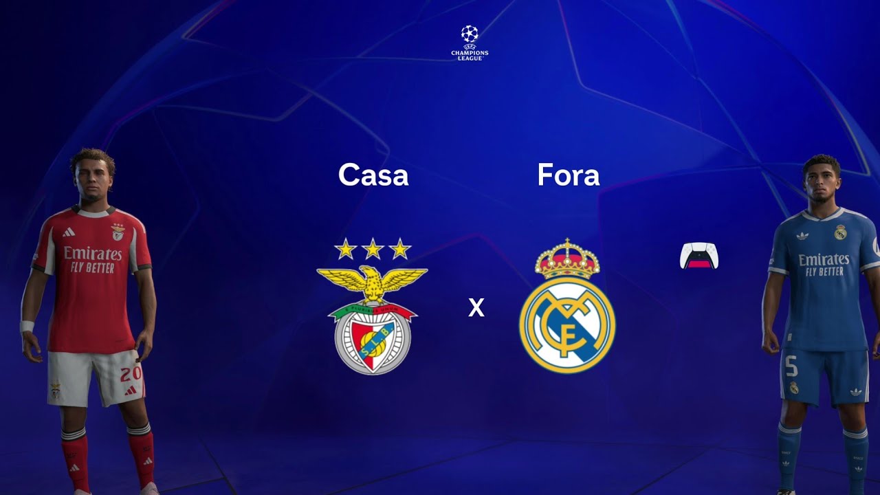 EA FC 26 - SL BENFICA vs. REAL MADRID | UEFA Champions League | PS5 Gameplay |