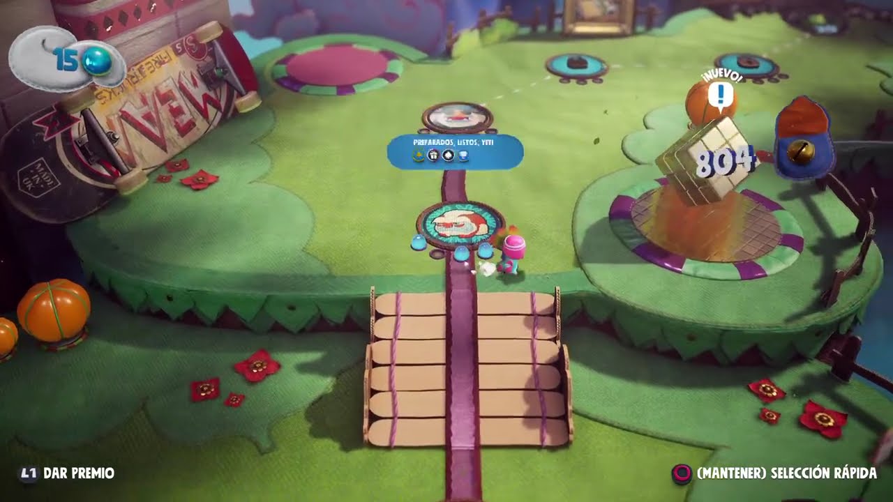 Sackboy  y una historia  de tela