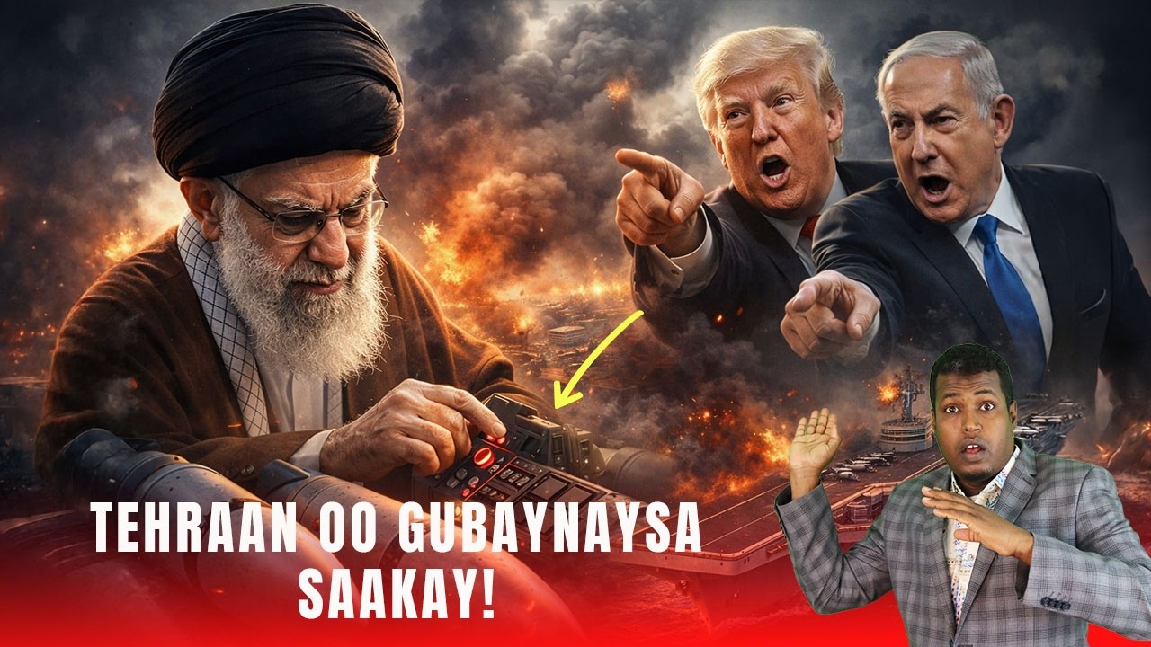 DEG DEG :TEHRAAN OO SAAKAY GUBANAYSA | ISRA OO WEERAR KADIS AH MAR KALE KU QAADAY IIRAAN !