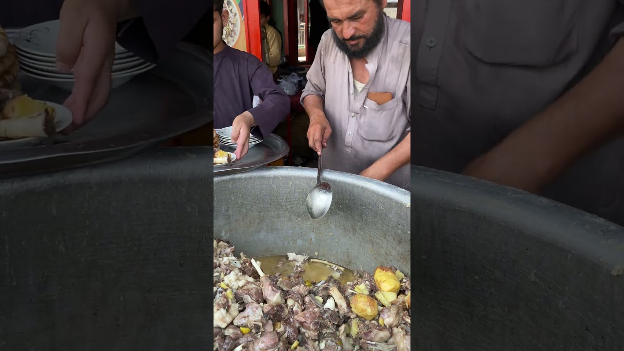 Marko Bazar Shinwari Most Famous Rosh #shorts #muttonrosh #viral #youtubeshorts