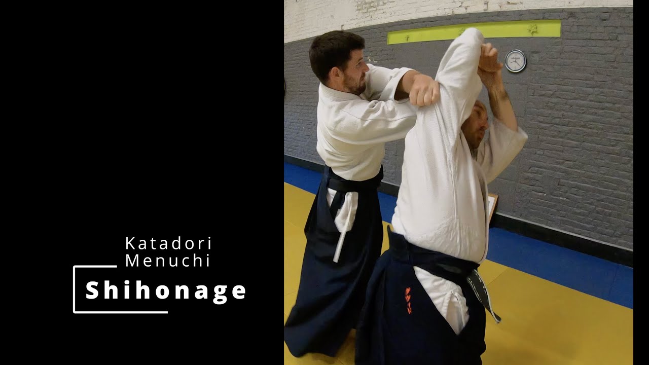 aikido - katadori menuchi shihonage