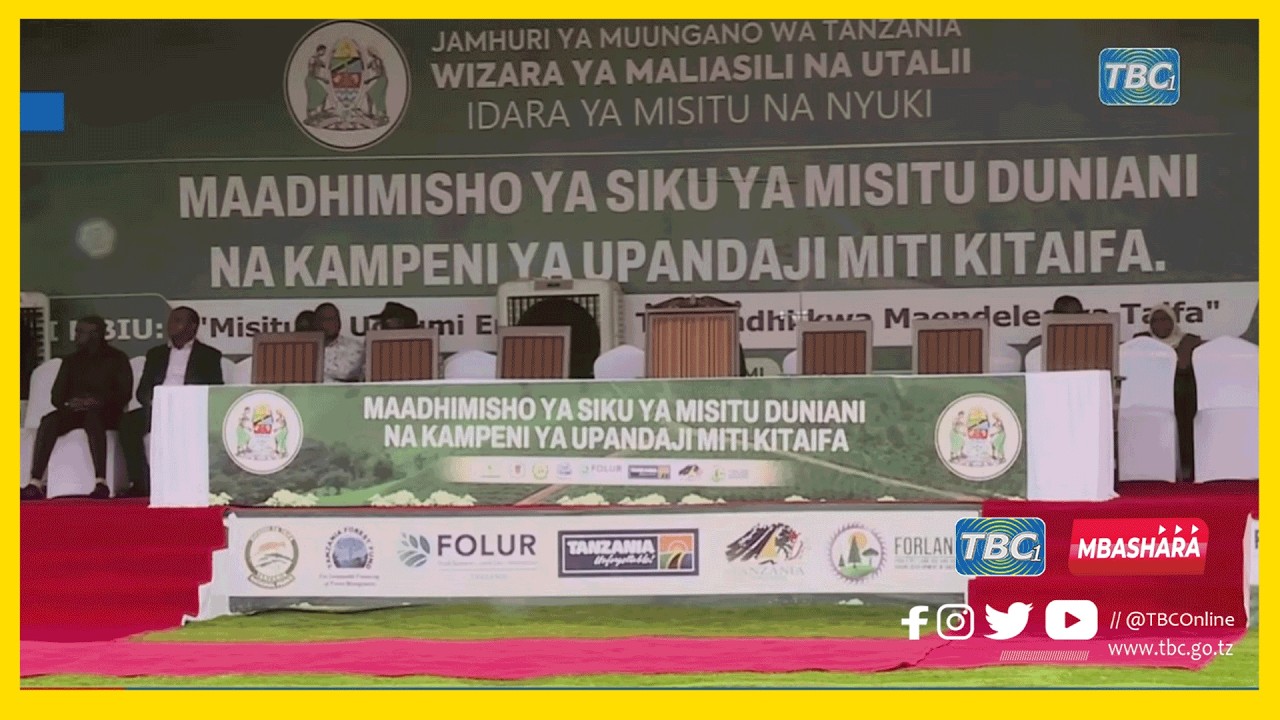 🔴#TBC LIVE: MAADHIMISHO YA SIKU YA MISITU DUNIANI NA KAMPENI YA UPANDAJI MITI KITAIFA