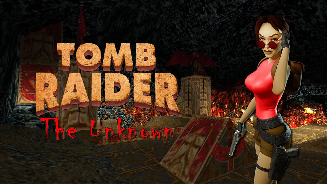 Tomb Raider 1 Custom Level - The Unknown [Full] Walkthrough [🎃Halloween Special🎃]
