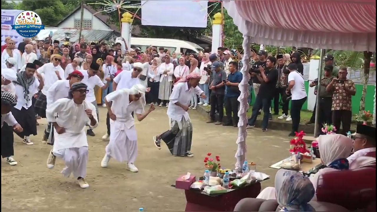Viral Tari Samra Moderen di Depan Gubernur Maluku | Festival Ketupat Telaga kodok 2023