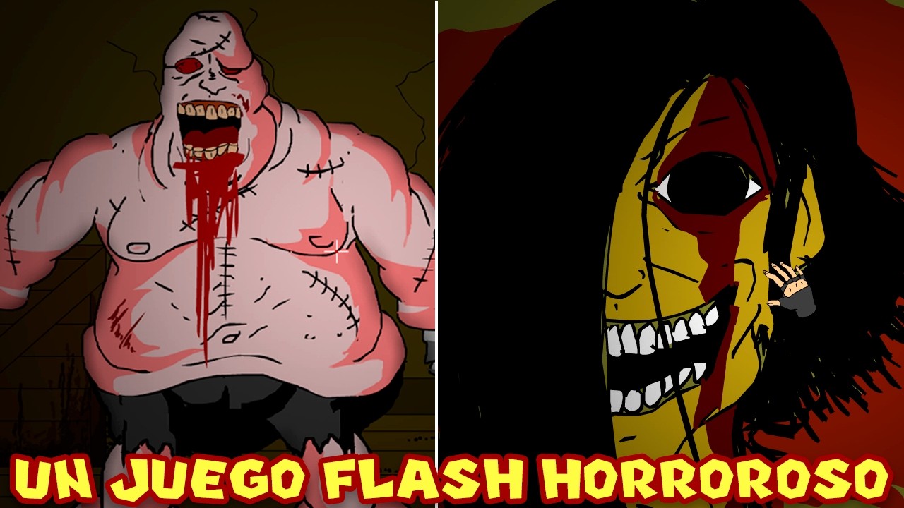UN JUEGO FLASH HORROROSO - Meat Mansion 1 y 2 con Pepe el Mago