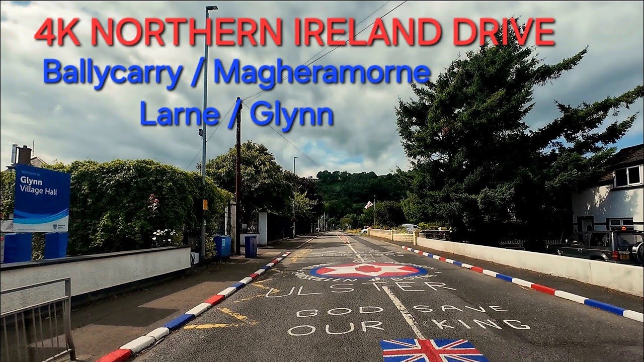 4k NORTHERN IRELAND DRIVE- Ballycarry / Magheramorne / Glynn / Larne