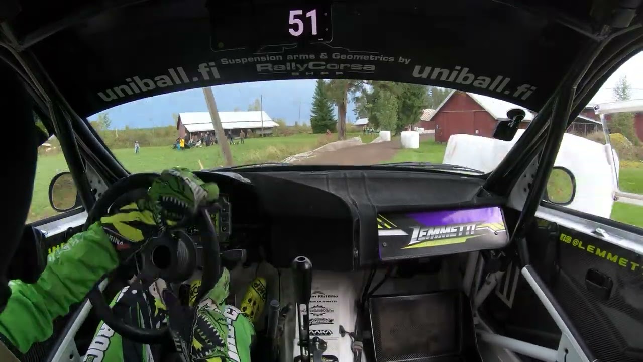 13.9.2025 - RATI SM-Rallisprint, Isokyrö, Mika Lemmetti 