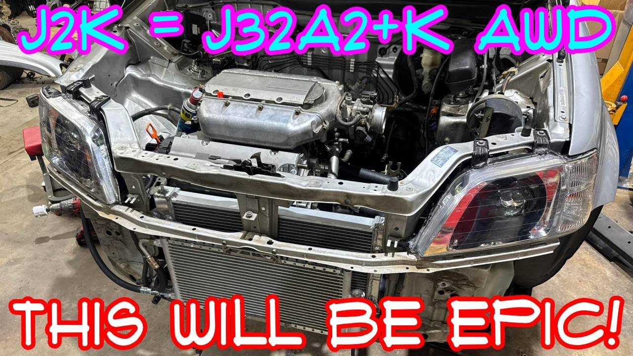 EP:1 - J2K AWD Swapping my Honda CR-V | J32A2 K AWD Transmission RD1