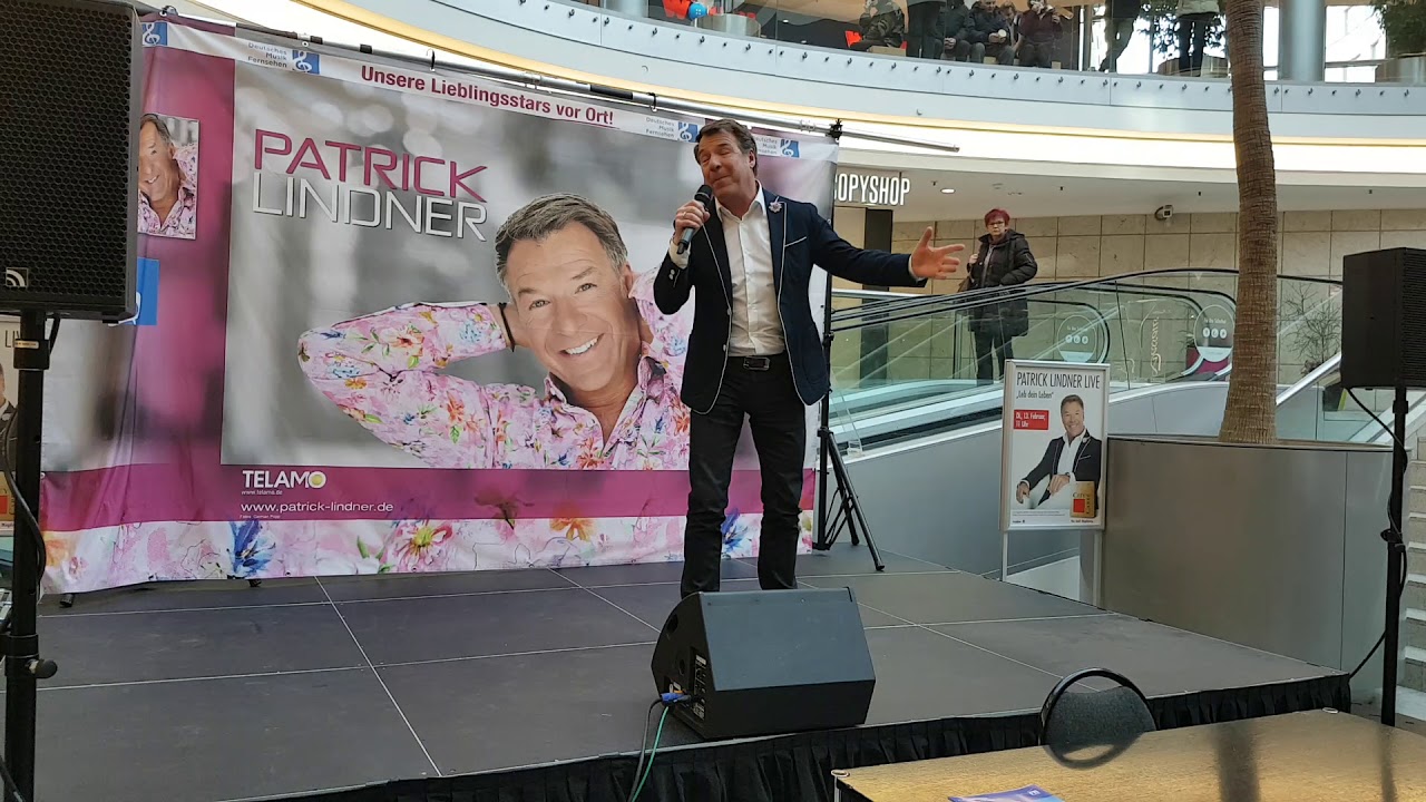 Patrick Lindner im City Carre Magdeburg 13.02.2018
