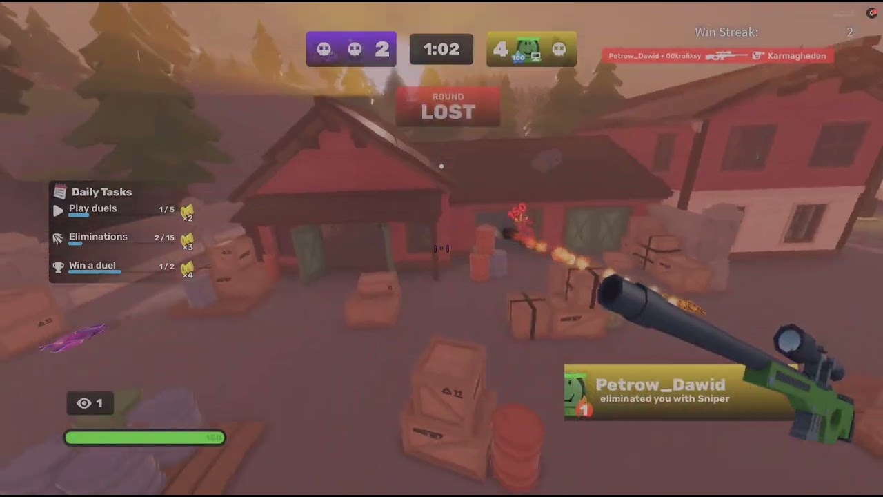 RPG fun - 2v2 on Rivals (Roblox)