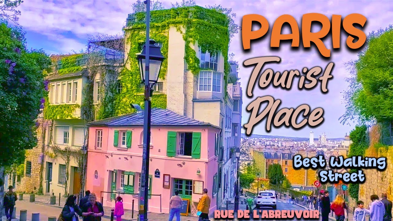 PARIS La Maison Rose Street I Montmartre Walking Tour 4k