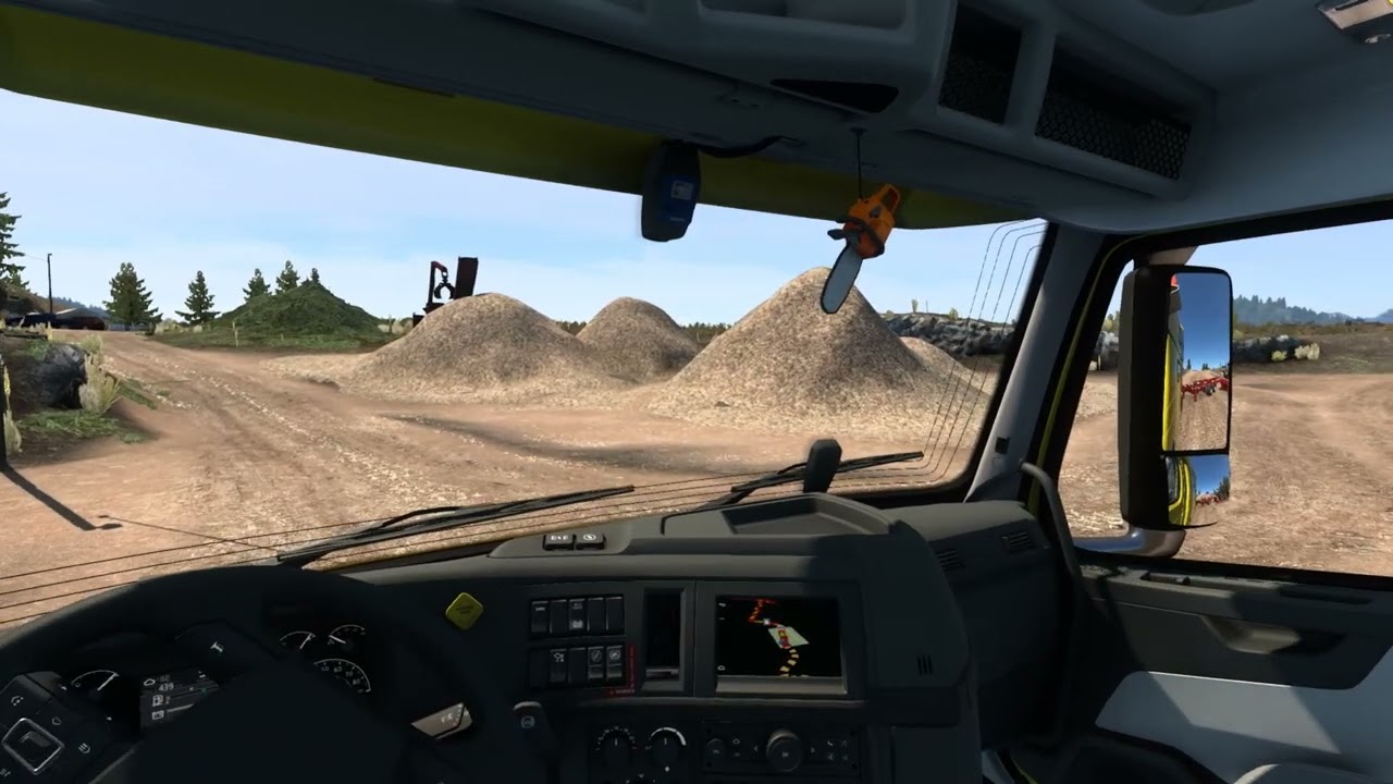 American Truck Simulator - Volvo VNL 860, Беллингхем - Даллес