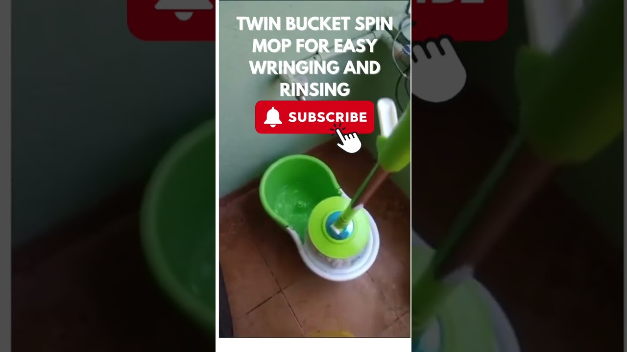 Spin Your Way to CLEAN FLOORS with Scotch-Brite 2-in-1 Bucket Mop!#floorcleaning #vacuumcleaner