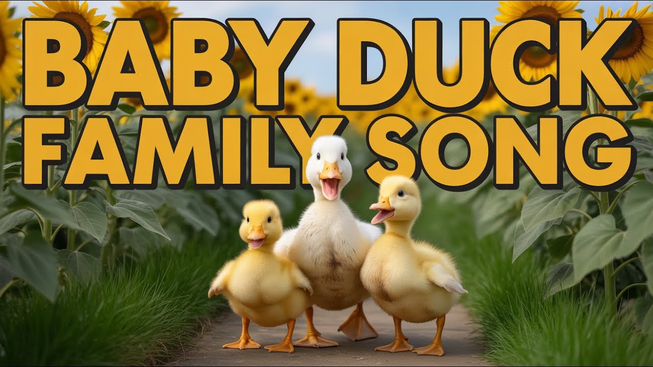 Funny Duck Dance Song | English Kids Music with Quack Quack Sound for Toddlers and Preschool