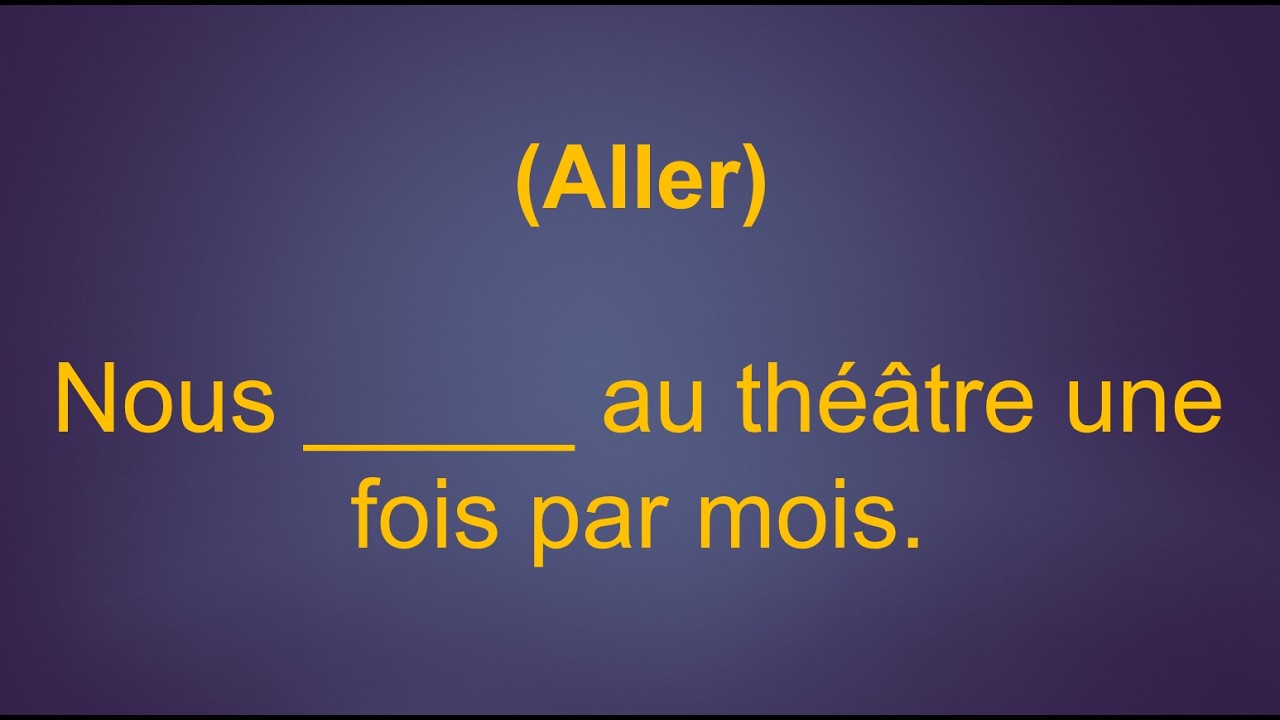 Être, Avoir, Aller, Faire à l'imparfait - Exercice