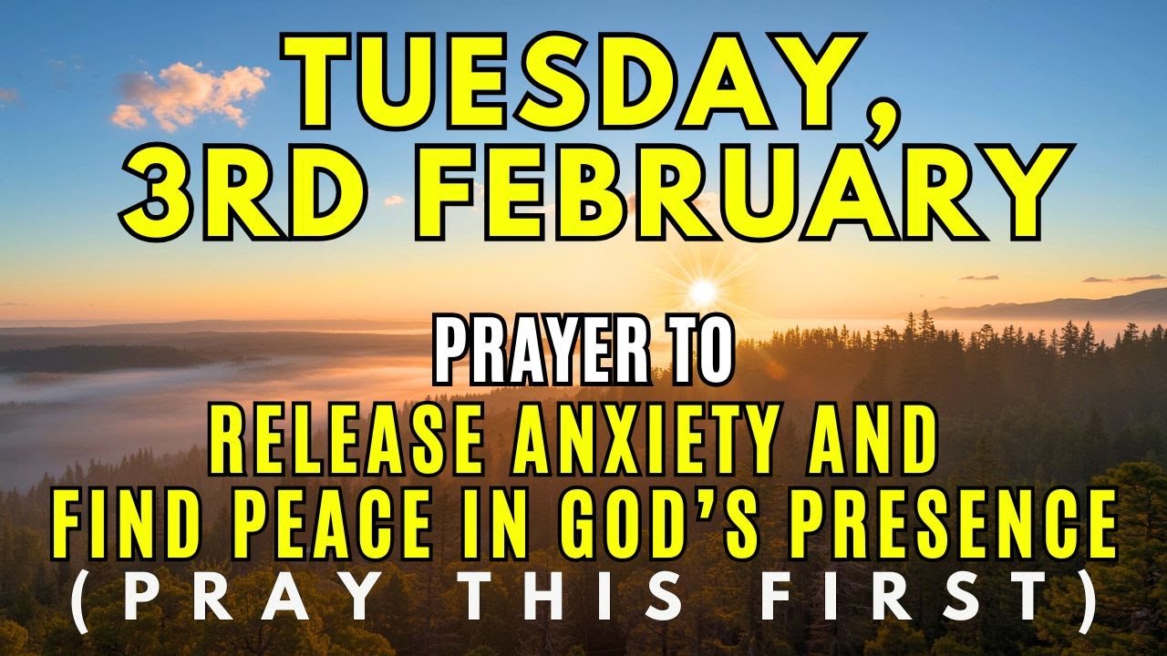 February 3rd | Pray This to Renew Your Weary Spirit | Overcoming Exhaustion and Stress with God