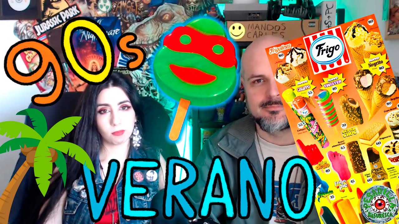 Carteles de Helados Años 90 (Frigo, Miko, Camy, etc.)